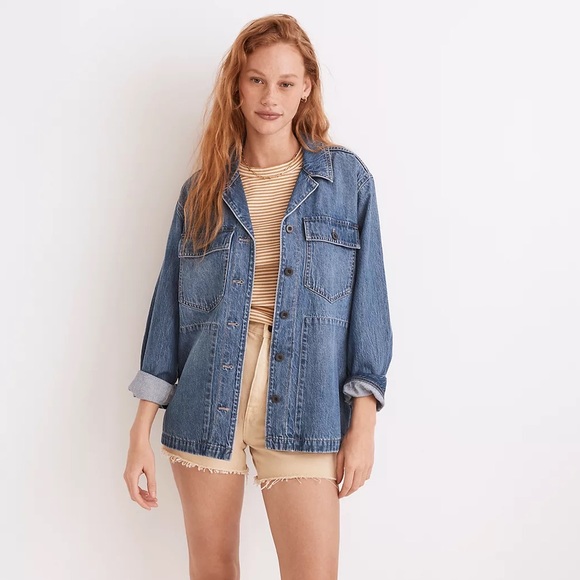NWT Madewell Drakefield Shirt Jacket NWT size XXS